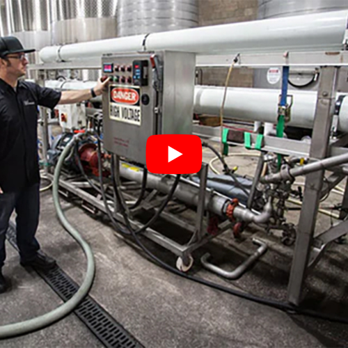 Cross-flow ultra filtration membranes for wine clarification and protein stability